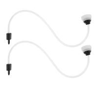 BESTOMZ Manguera Accesoria para Selladora al Vacío 2 Unidades Tubo Flexible de Repuesto para Envasadora en Cocina Adaptador para Sellado de Alimentos