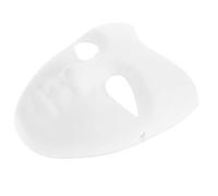 BESTOMZ Máscara de Papel Blanco para Fiestas y Actuaciones, Diseño Único Pintado a Mano Maquillaje Facial de Ópera de Pekín para Disfraces y Decoraciones
