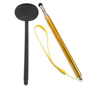 BESTOMZ Oclusor Ocular Práctico de Hierro y Plástico para Optometristas, Puntero de Mano para Pruebas Vista y Examen Ocular Profesional