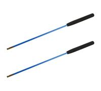 BESTOMZ Palos de Diábolo Antideslizantes para Malabarismo Mango de Fibra Química Azul, Excelente Equilibrio, Ideales para Principiantes y Profesionales en Actuaciones