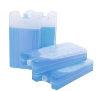 BESTOMZ Paquetes de Hielo para Ventilador de Refrigeración 400 Ml 4 Unidades sin Agua Reutilizables para Nevera Portátil Fiambrera Camping y Enfriamiento Rápido al Aire Libre