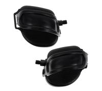 BESTOMZ Pedales de Bicicleta Pedales de Estática para Bicicleta de Ejercicio PP Negro Antideslizantes, Fáciles de Montar y Desmontar, para Mayores, Uso Doméstico y Comercial