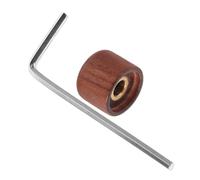 BESTOMZ Perilla de Control para Potenciómetro de Guitarra Electroacústica, de Madera Natural, Ajuste sin Esfuerzo para Uso en Conciertos y Ensayos