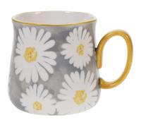 BESTOMZ Taza de Cerámica Diseño Clásico y Elegante de 500ml Asa Adecuado para Bebidas Calientes como Chocolate o Cócteles Desayuno