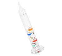 BESTOMZ Termómetro Galileo de Vidrio Indicador Flotante de Temperatura para Uso en Aula y Oficina, Adorno Funcional