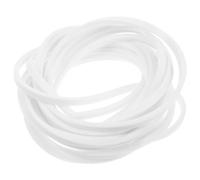 BESTOMZ Tira de Silicona para Tapas de Recipientes de Alimentos, Anillo de Sellado Reutilizable de 5 Metros, Junta white 4X6 MM, Resistente a Altas Temperaturas, Accesorios para