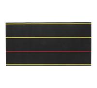 BESTOMZ Tiras Magnéticas Reutilizables Adhesión Magnética Palos Magnéticos Negros para Pizarra de Escritura Líneas para Aprendizaje y Dibujo en Aula