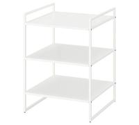 BestOnlineDeals01 JONAXEL Estantería blanca, 50 x 51 x 70 cm, para uso doméstico y oficina, sistema de piezas JONAXEL, sistemas de solución de almacenamiento, almacenamiento y organización, respetuoso