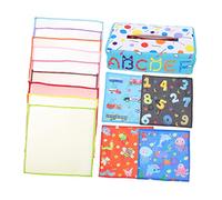 BESTonZON 1 Caja Juego caja papel juguete toys christmas new year pascoa pascua the learning game toys páscoa navidas easter apaciguar caja pañuelos bebé franela