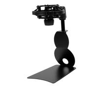 BESTonZON 1 Establecimiento De Tabletop Clamp De Metal Micrófono Escritorio De Micrófono Portavas