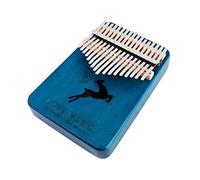 BESTonZON 1 Juego 17 Piano De Pulgar De 17 Tonos Instrumento Musical Educativo Instrumento De Voz Piano De Dedo Para Niños Manga Del Pulgar Piano De Diecisiete Pulgares Arpa De Madera