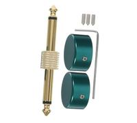 BESTonZON 1 Juego Accesorios De Efectos Acoplador De Pedales Topper De Botón De Pedales De Efectos De Guitarra Tapas De Botones De Guitarra Suministros De Guitarra Adorno De Pedal Metal