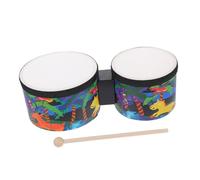 BESTonZON 1 Juego Bongo De Tambor Instrumentos Musicales Bongo Tambores Adultos Bongos Principiantes Percusión De Tambor con Mazos Batería Niño Madera Tambor De Instrumento Musical Navidad
