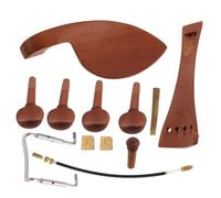 BESTonZON 1 Juego Cordal De Violín Clavijas De Repuesto Para Violín Clavija De Afinación Kit De Reparación De Violín Cuerda De Mentonera Para Violín Pequeño Violín Violines Bambú