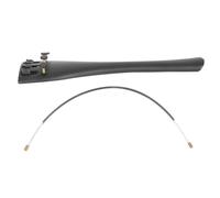 BESTonZON 1 Juego Cordal De Violonchelo De Violonchelo Afinador De Violonchelo Cordal Cuerda De Tripa Cordal Del Ajustador De Alambre Cordales De Violín Aleación De Aluminio Black
