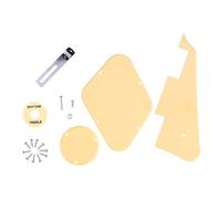 BESTonZON 1 Juego De Placa De Guitarra Acústica Bot Controlador De Posición Reverberación Pedal De Guitarra Salida Afinador Cables De Conexión Tiras De Interruptor De