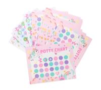 BESTonZON 1 Juego Pegatinas Para Aprender a Ir Baño Tabla De Entrenamiento Para Ir Baño Tabla Para Ir Baño Con Pegatinas Tablas Para Ir Baño Con Pegatinas Tabla De Orinal Papel