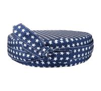 BESTonZON 1 Pc Cojín de asiento para comer para niños adornos de águila asiento elevador para coche inflable cojín para silla de comedor infantil almohadilla de silla cuero sintético Blue