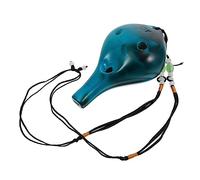 BESTonZON 1 Pc Ocarina 6 Agujeros Cerámica Ocarina En Alto Bebé Ocarina Instrumentos Musicales Para Adultos Ocarina Principiante Formas Geométricas Mini Portátil Alumno Dolomita