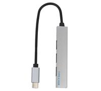 BESTonZON 1 Pc Separador de Cable de concentración de línea Divisor USB concentrador USB 3.0 de 4 Puertos Cargador Multiple concentrador de Datos portátil concentrador USB portátil Mini