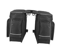 BESTonZON 1 Pieza Bolsa de Bicicleta de Gran Capacidad para Portaequipajes Alforja Trasera Doble para Bicicleta y