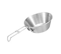 BESTonZON 1 Pieza Taza Inoxidable Camping y Actividades Vaso de y Portátil de Limpiar y Almacenar para Picnic y Senderismo