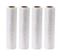 BESTonZON 1 Rollo de Bolsas de Frutas y Verduras de Polietileno Bolsas de Plástico Transparente Alimentos Embalaje Paquete para Cortar Panadería Tienda (40X30 CM)