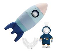 BESTonZON 1 Set montón de diversión Jugar bebés pequeño Junta Stacking Game Tower Game Toys Juguete de apilamiento de bebé Juguetes de Juego de apilamiento Gel de sílice Blue