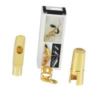 BESTonZON 1 Unidad 6 Accesorios Para Saxofón Clariton Instrumentos Musicales Piezas De Repuesto De Saxofón Partes De Saxofón Alto Saxofón Profesional Boquilla De Saxo Saxófono Golden