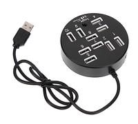 BESTonZON 10 Extra Expansor USB Cable De Extensión USB Puerto Múltiple USB Un Concentrador Divisor USB para Laptop Puerto USB Multiple Puertos USB Computadora Ordenador Portátil Abdominales