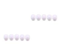 BESTonZON 10 Piezas accesorios guitarra guitar accessories recambios guitarra accesorios perilla de sombrero tapa de interruptor de guitarra cabeza sombrero puntiagudo Selector