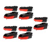 BESTonZON 10 Piezas Aguja De Registro Archivo Adjunto De Fonógrafo Accesorio De Fonógrafo Lápiz De Fonógrafo Lápiz De Tocadiscos Lápiz Giratorio Accesorios Aguja De Cerámica Abs Universal