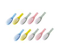 BESTonZON 10 Piezas Cepillo De Pelo Pequeño Envoltura Tapa Accesorios Elementos Tijeras Cosa Balancín Bebé Peine Champú Bebés Cepillo Para El Pelo Cabello Paraca Parto Páginas