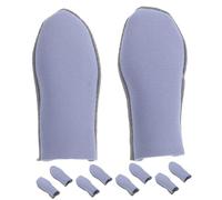 BESTonZON 10 Piezas Cuna De Juego Cubre Dedos De Fibra Mangas De Pulgar Manga Anti Sudor para El Dedo Guantes De Jugador Manga del Pulgar para Juegos Mangas del Pulgar Pantalla Táctil Agarre