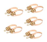 BESTonZON 10 Piezas Erhu Qianjin Erhu Accesorios De Repuesto Herramientas De Ajuste Erhu De Cobre Accesorios Erhu Piezas De Erhu Afinadores Finos Erhu Premium Afinadores Finos Erhu De Cobre