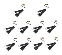 BESTonZON 10 Piezas Para Picas De Violonchelo Correa Ajustable Soportes Para Tope De Violonchelo Ancla De Pasador De Descanso De Tapón Antideslizante Parada De Roca