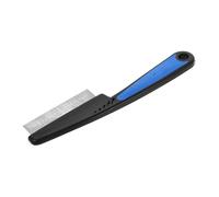 BESTonZON 10 Piezas peine de finos de acero inoxidable peine anticaspa para el cuero cabelludo con caspa depurador de cuero cabelludo para la caspa peine para el cabello