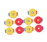 BESTonZON 10 Piezas Tapas Liberación Rápida Para Platillos Tambor Rodillos Tuercas Piezas Tambor Duraderas Accesorios Para Platillos Tuerca Platillo Accesorios Para