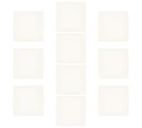 BESTonZON 10 Protectores de Enchufes a Prueba de Bebés, Brillantes Y a Prueba de Niños, Cuadrados, de Silicona, para Personas Mayores, Baños, Hogar, Oficina, Receptáculo Eléctrico, Transparentes.