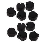 BESTonZON 10 Unidades de Reposapulgar para Soporte de Dedos para Clarinetista, Almohadilla Antideslizante, Apoyo Ergonómico Pulgar y Protección Fatiga al Tocar de Pie Movimiento