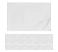 BESTonZON 100 Láminas de Bordado Solubles Agua Transparentes 20X30 CM Estabilizador Ligero para Máquina de Coser Película Lavable para Patrones y Soporte de Bordado