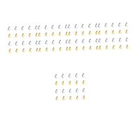 BESTonZON 100 Piezas Interruptor Sombrero Se Adapta A La Punta De Bajo Punta De Guitarra Encendido Y Apagado Perilla De Punta De Guitarra Reemplazo De Pastilla De Guitarra Punta De Recogida