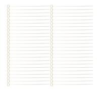 BESTonZON 100 Piezas Soportes Metálicos para Tarjetas de Mesa Boda Clips para Fotos y Flores para Números y Mensajes Recepción y Fiestas