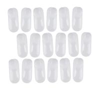 BESTonZON 100 Piezas Transparente Soporte para Calcetines y Zapatos de Niña Molde para Forma y Exhibir Botines Conjunto de Fácil Instalación y Conservación de Forma