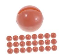 BESTonZON 100piezas Pelota De Campana De Juguete De Plástico Para Mascotas Para Cachorros Para Entrenamiento y Interactivo Con Sonido