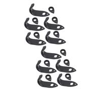 BESTonZON 10juegos Soporte Para Pulgar De Saxofón De Reposapulgares De Alta Durabilidad y Portátil Para Saxofón Tenor Alivio De Fatiga Práctica Color Negro