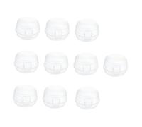 BESTonZON 10piezas Cubre Encimera Gas Funda Perilla Hogar Unidades Transparente Seguro Para Bebés