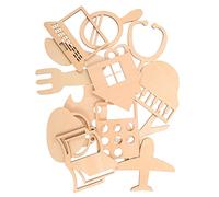 BESTonZON 12 Piezas De Astillas De Madera Para Agarrar Accesorios Para Fotos De Recién Nacido Accesorios Para Fotos De Shower Señal De De Cien Días Decoración Para Fiesta De