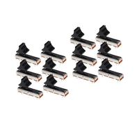 BESTonZON 12 Piezas Potenciómetro Con Potenciómetro Estéreo Potenciómetro Electrónico Potenciómetro Deslizante Recto Potenciómetro De Audio Estéreo Potenciómetro 10K Potenciómetro Lineal