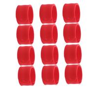 BESTonZON 12 Piezas Pulsera de Grifo de Silicona Suave Pulseras Lisas para Manualidades para Pintar Regalos de Cumpleaños Halloween y Navidad